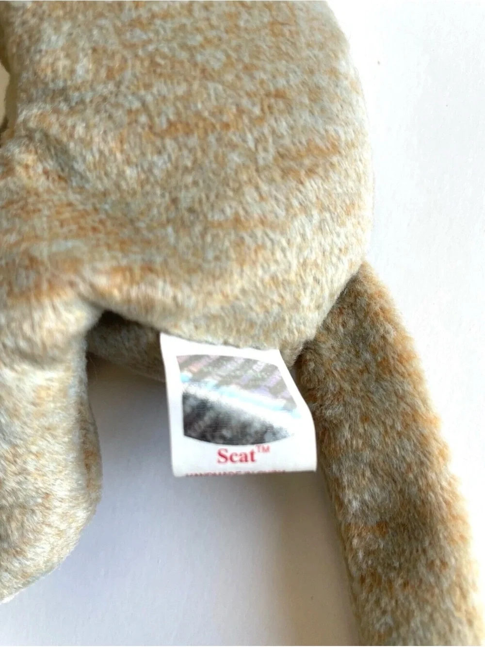 Vintage Ty Beanie Baby - Scat the Cat (1998 / Retired with Mint Tag)⁠